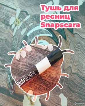 Тушь снапскара черная
